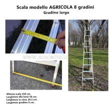 Scala per Agricoltura - 8 gradini dettagli