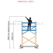 Ponteggio in alluminio Argo+ 2 campate B