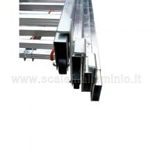 Scala con fune 4 rampe 10 gradini sovrapposizione rampe