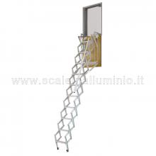 Scale retrattili a parete per soffitte e sottotetti oppure soppalchi 50 x 80