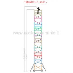 Ponteggio in alluminio Argo+10B