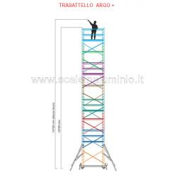 Ponteggio in alluminio Argo+8B